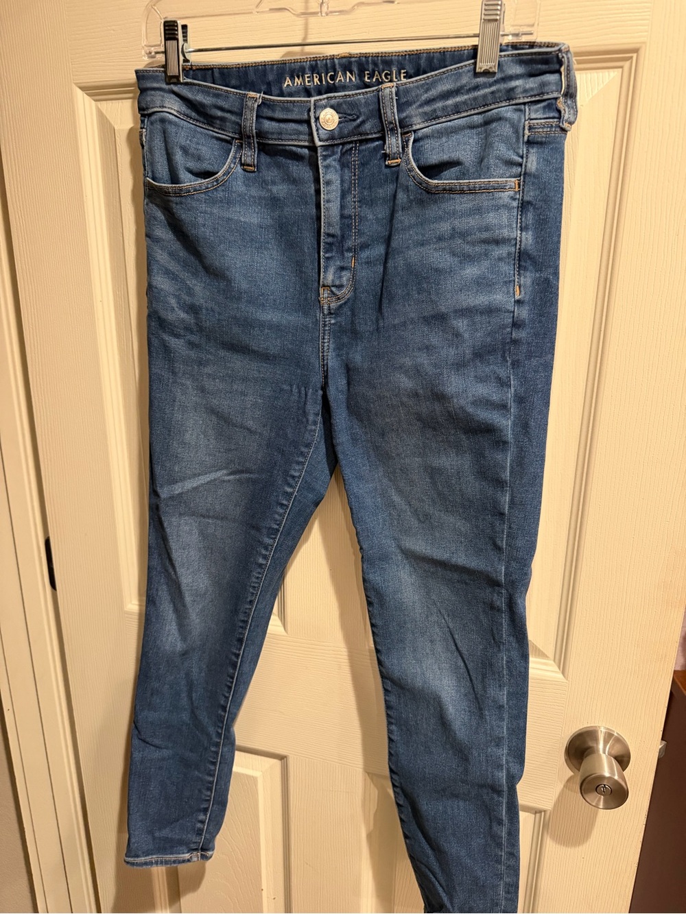 American Eagle Outfitters Slim Blue Stretch Skinny Jeans